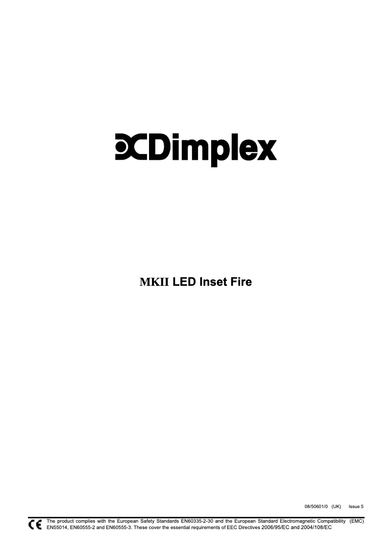 Page 1 de la notice Manuel utilisateur Dimplex SIV20E