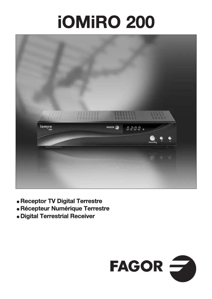 Page n°1 - Manuel utilisateur Fagor Iomiro 200