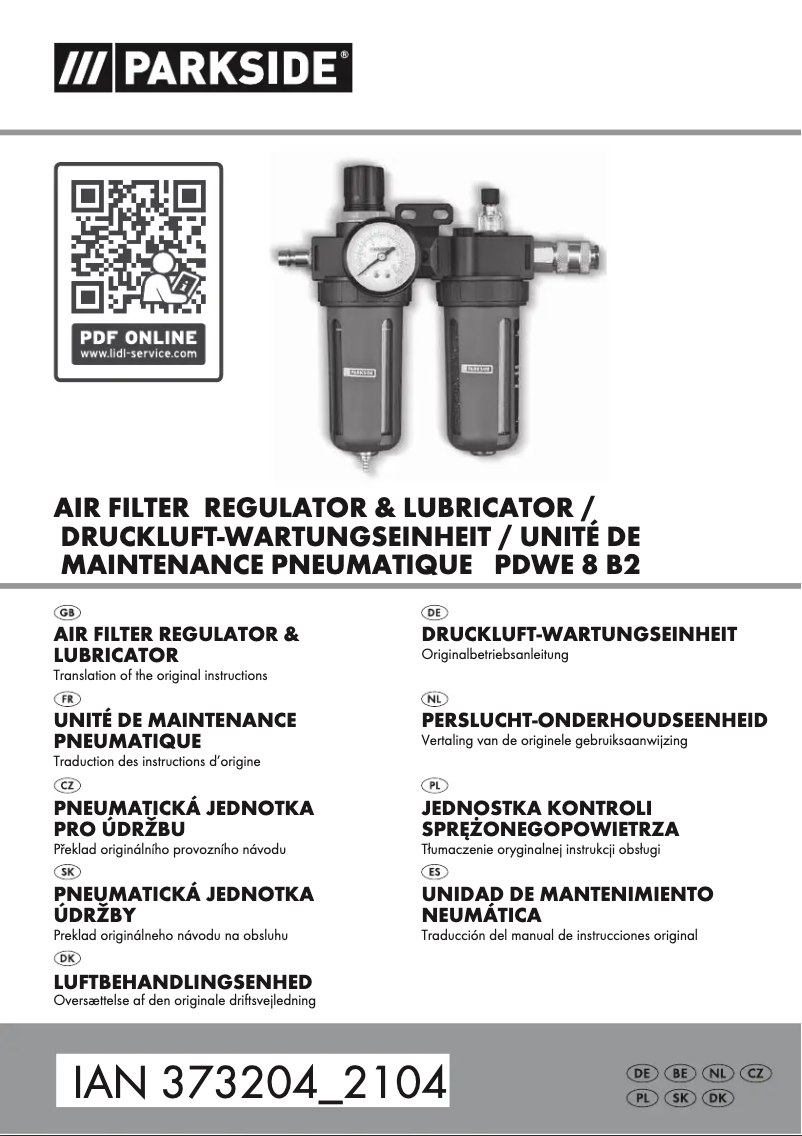 Image de la première page du manuel de l'appareil PDST 10 B3