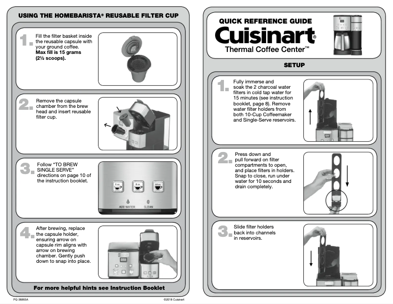 Página 1 del manual Manual de usuario Cuisinart SS-20