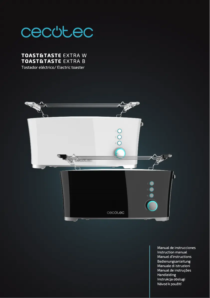 Page n°1 - Manuel utilisateur Cecotec Toast&Taste Extra