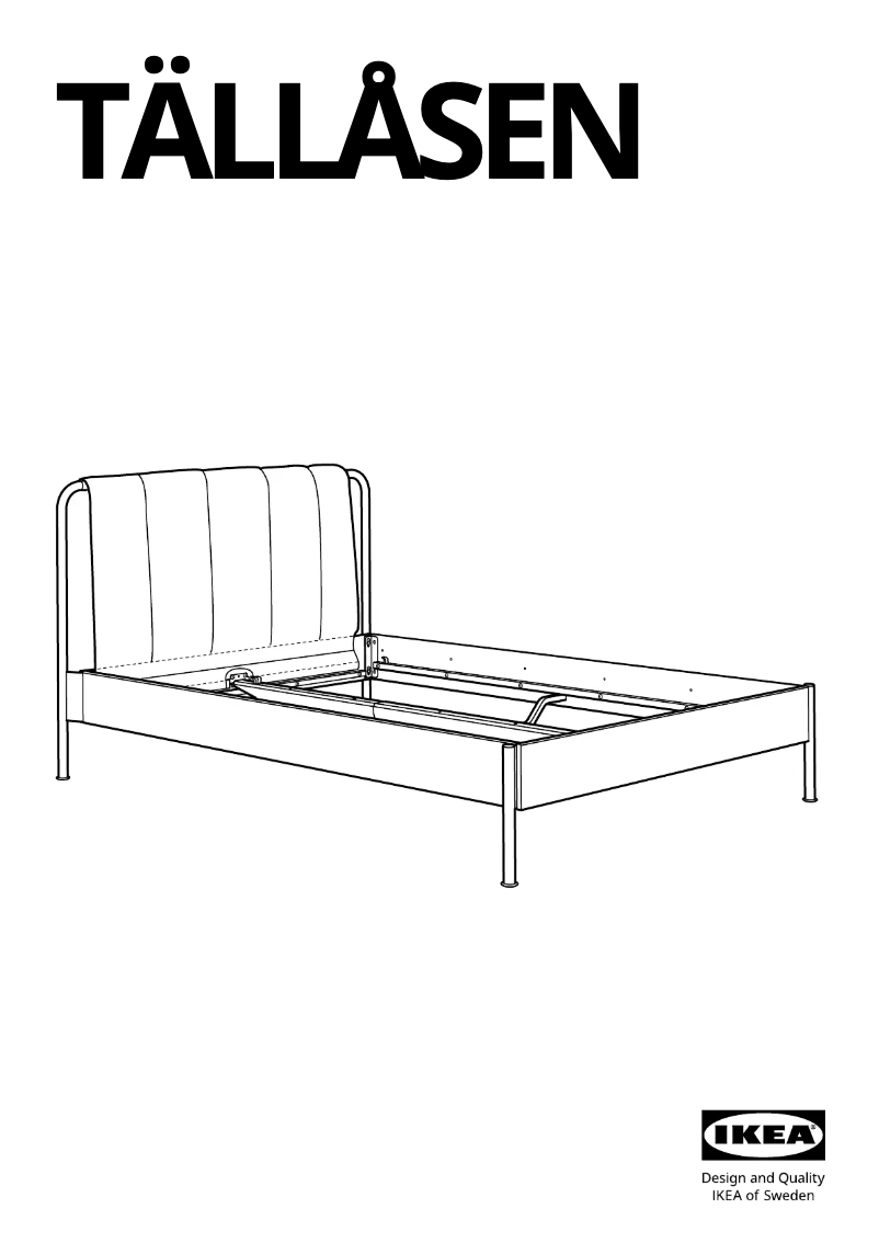 Image de la première page du manuel de l'appareil TÄLLÅSEN 105.647.77