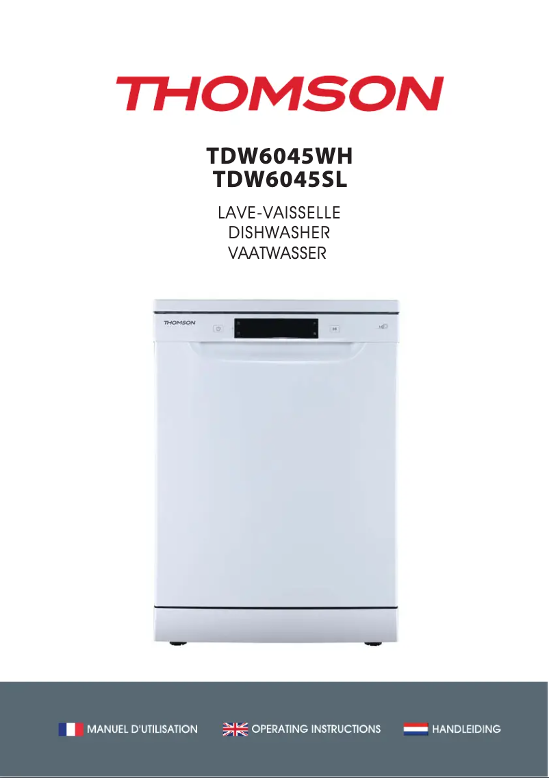 Page 1 de la notice Manuel utilisateur Thomson TDW6045WH