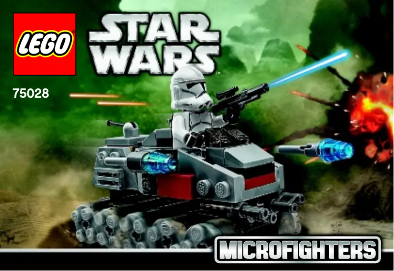 Page n°1 - Manuel utilisateur Lego Star Wars 75028