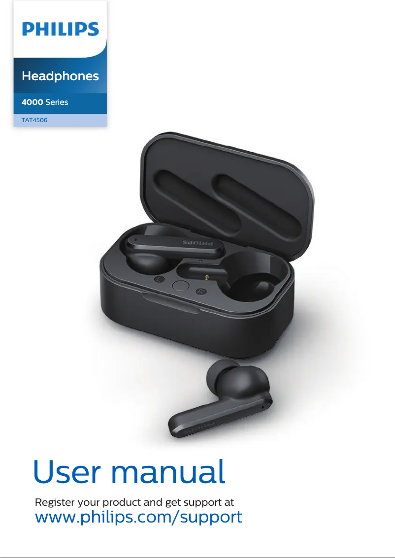 Page n°1 - Manuel utilisateur Philips TAT4506