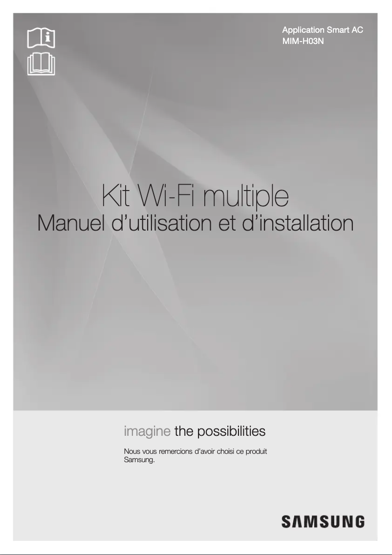 Page 1 de la notice Manuel utilisateur Samsung MIM-H03N