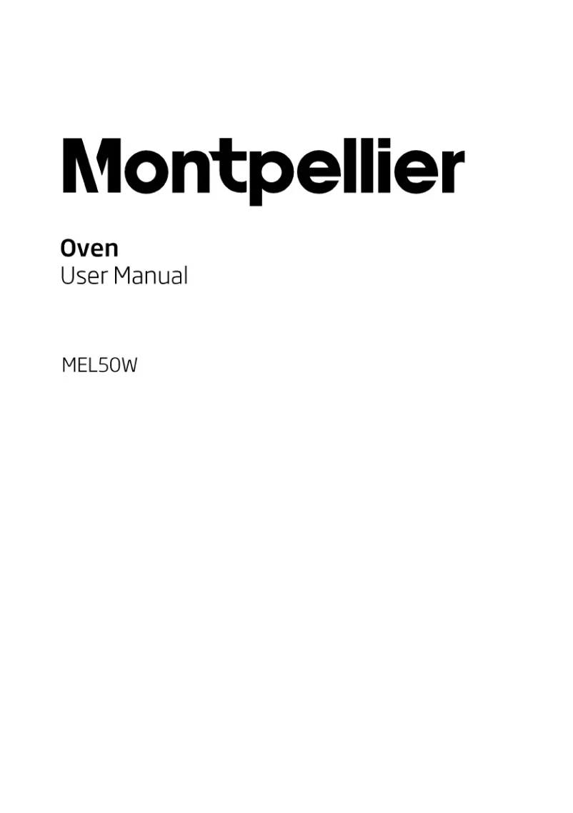 Page n°1 - Manuel utilisateur Montpellier MEL50W