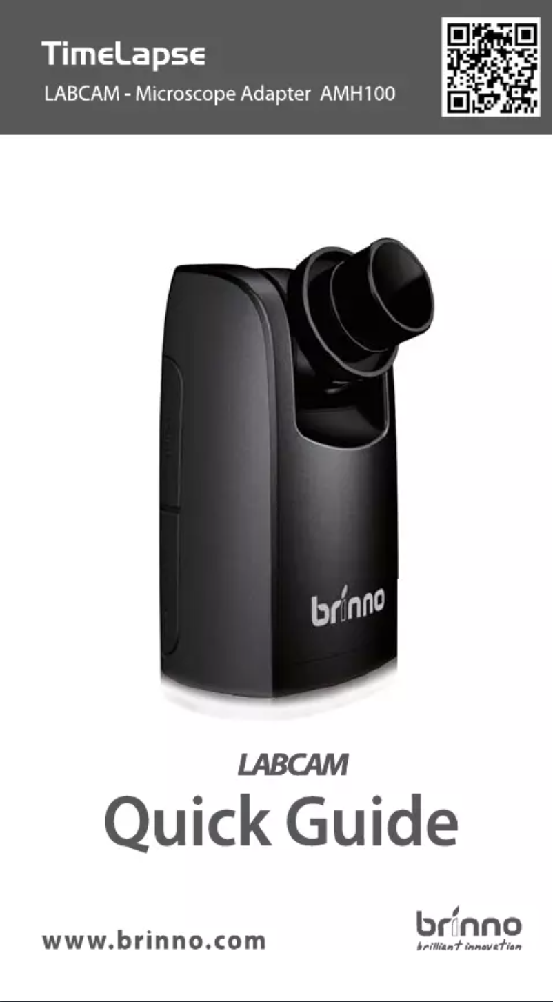 Page 1 de la notice Manuel utilisateur Brinno BLC200