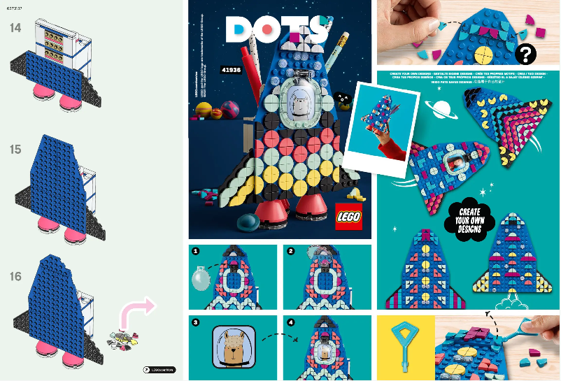 Page n°1 - Manuel utilisateur Lego DOTS 41936
