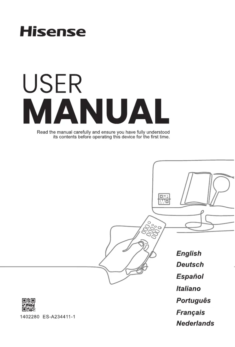 Image de la première page du manuel de l'appareil 65E77NQTUK PRO