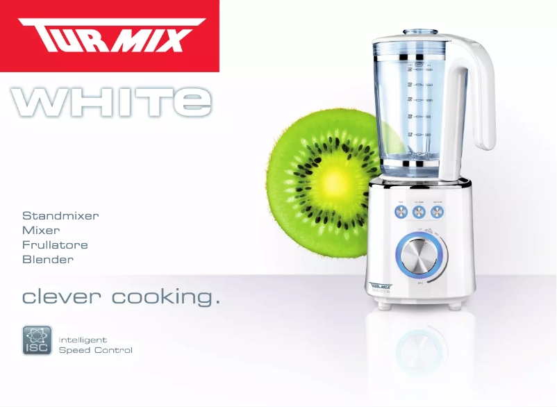 Page 1 de la notice Manuel utilisateur Turmix A33123