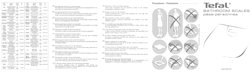 Page n°1 - Manuel utilisateur Tefal PP1200V0