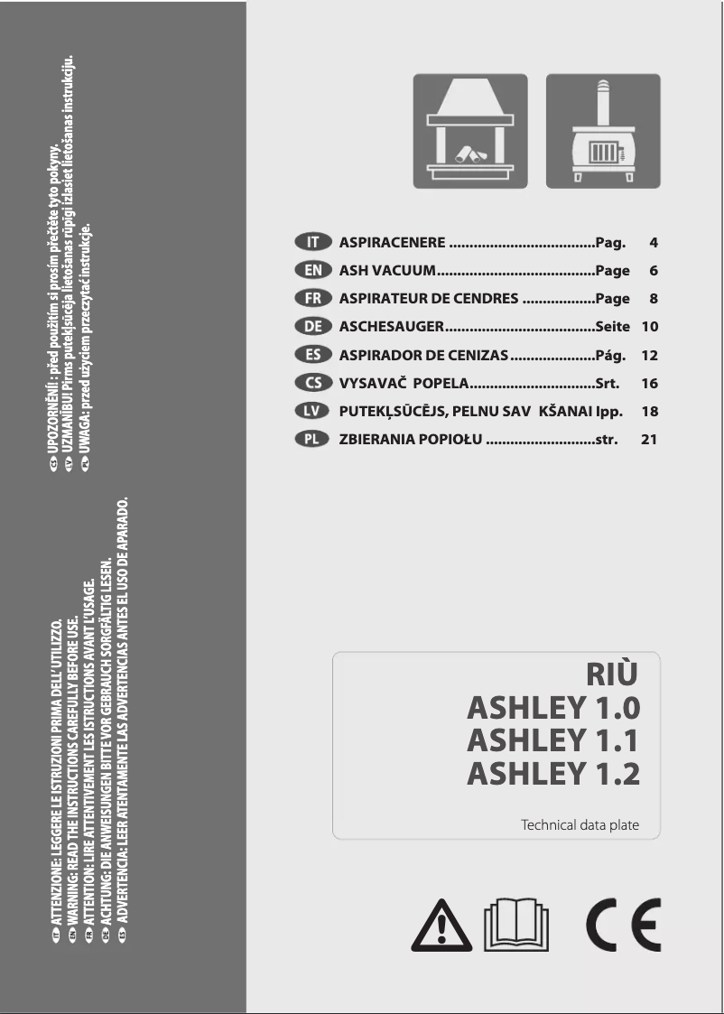 Page n°1 - Manuel utilisateur Lavorwash Ashley 1.2