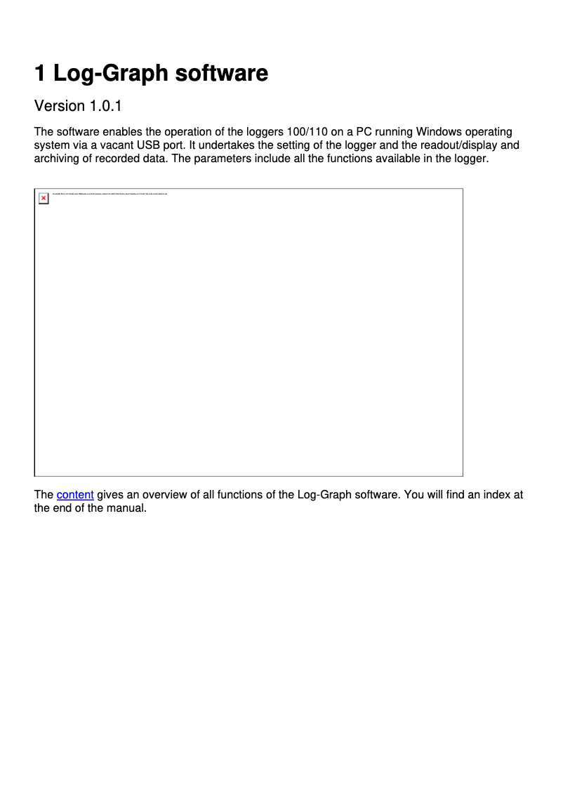 Page 1 de la notice Manuel utilisateur TFA LOG110