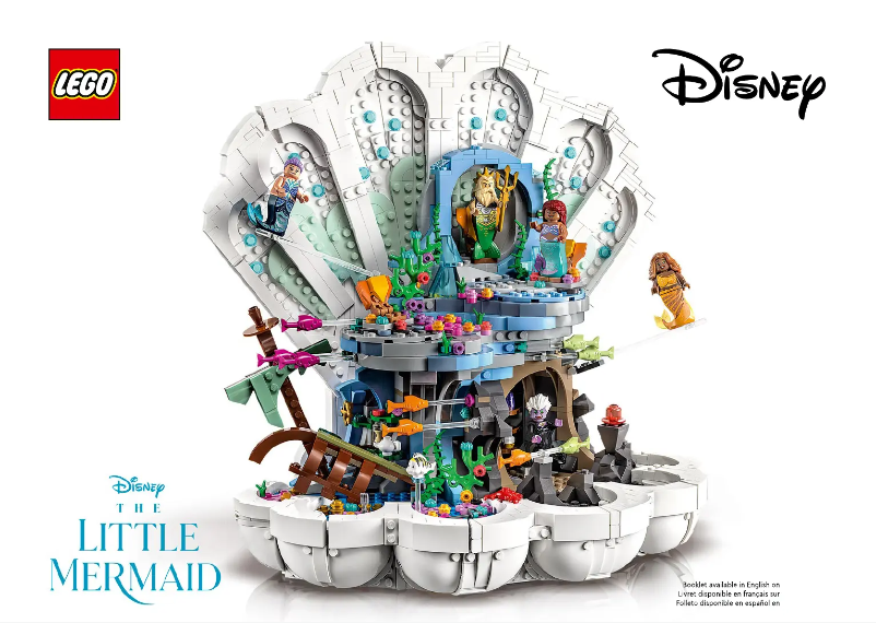 Page 1 de la notice Manuel utilisateur Lego Disney 43225