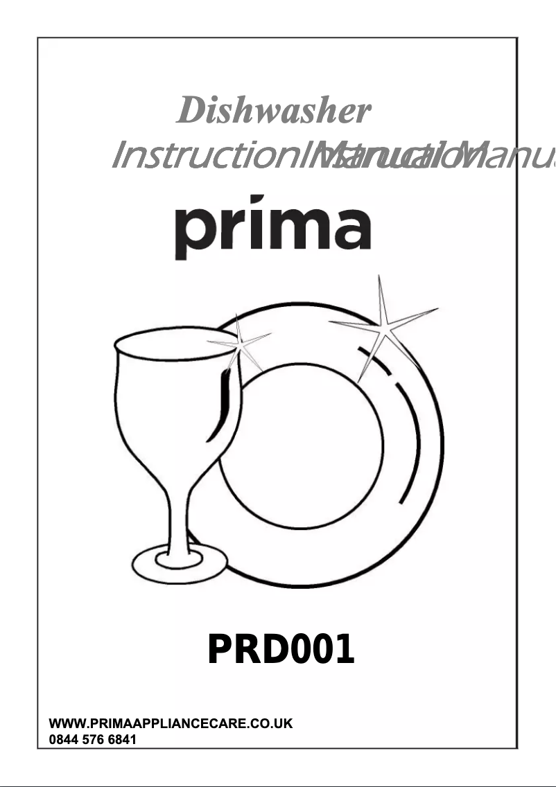Page n°1 - Manuel utilisateur Prima PRD001