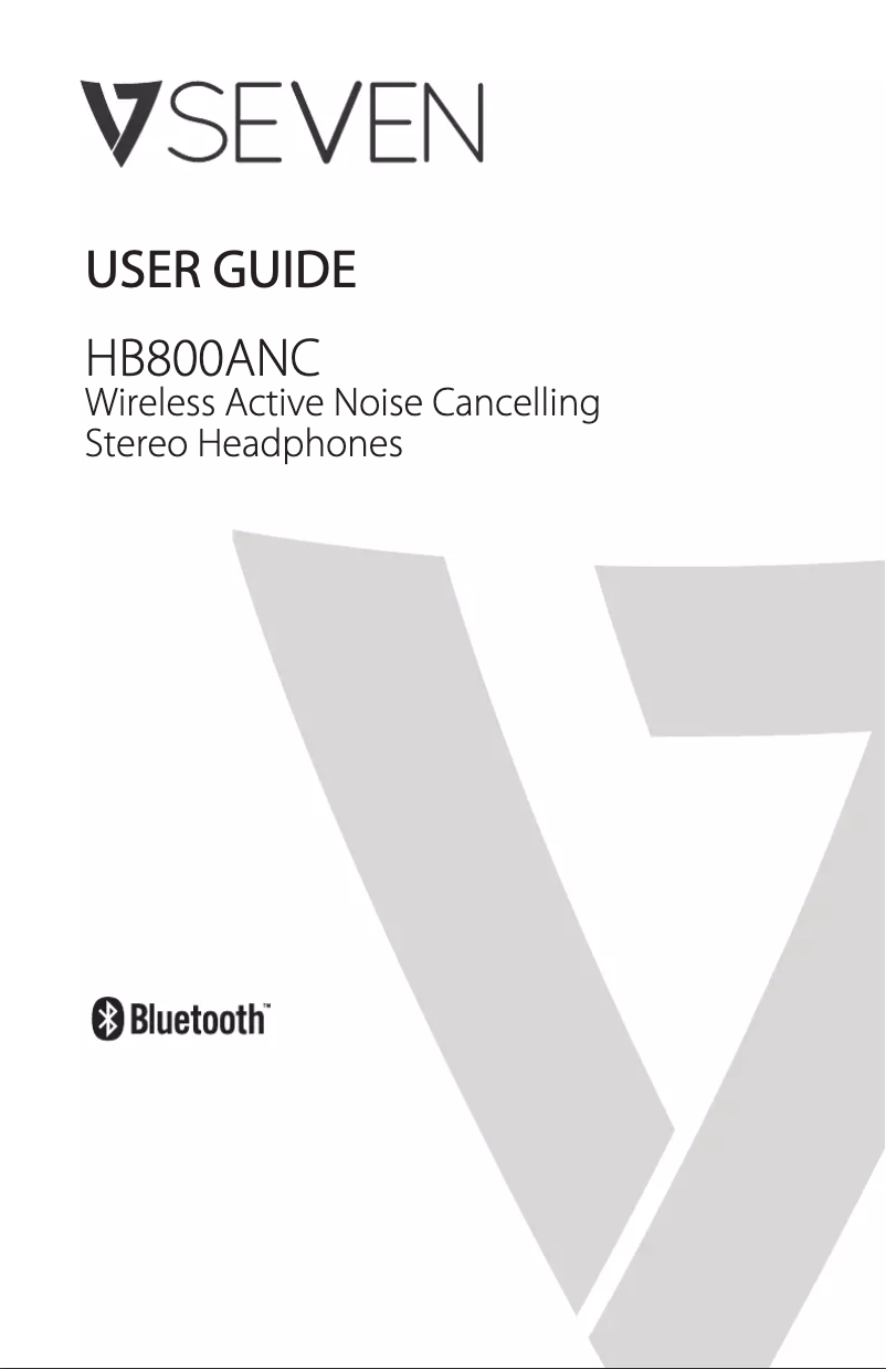 Image de la première page du manuel de l'appareil HB800ANC