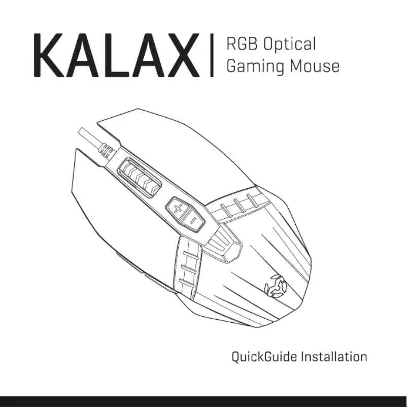 Page 1 de la notice Manuel utilisateur Krom Kalax
