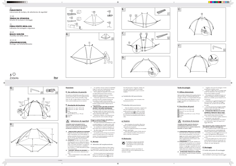 Page n°1 - Manuel utilisateur Crivit IAN 070639