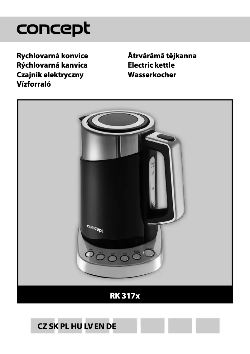 Image de la première page du manuel de l'appareil RK3170