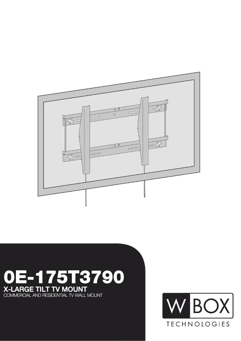 Page 1 de la notice Manuel utilisateur W Box 0E-175T3790