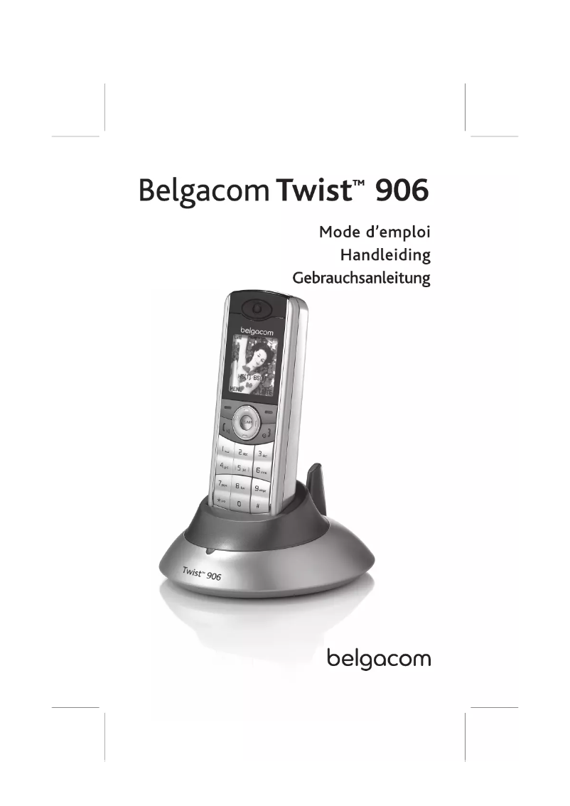 Página 1 del manual Manual de usuario Belgacom Twist 906