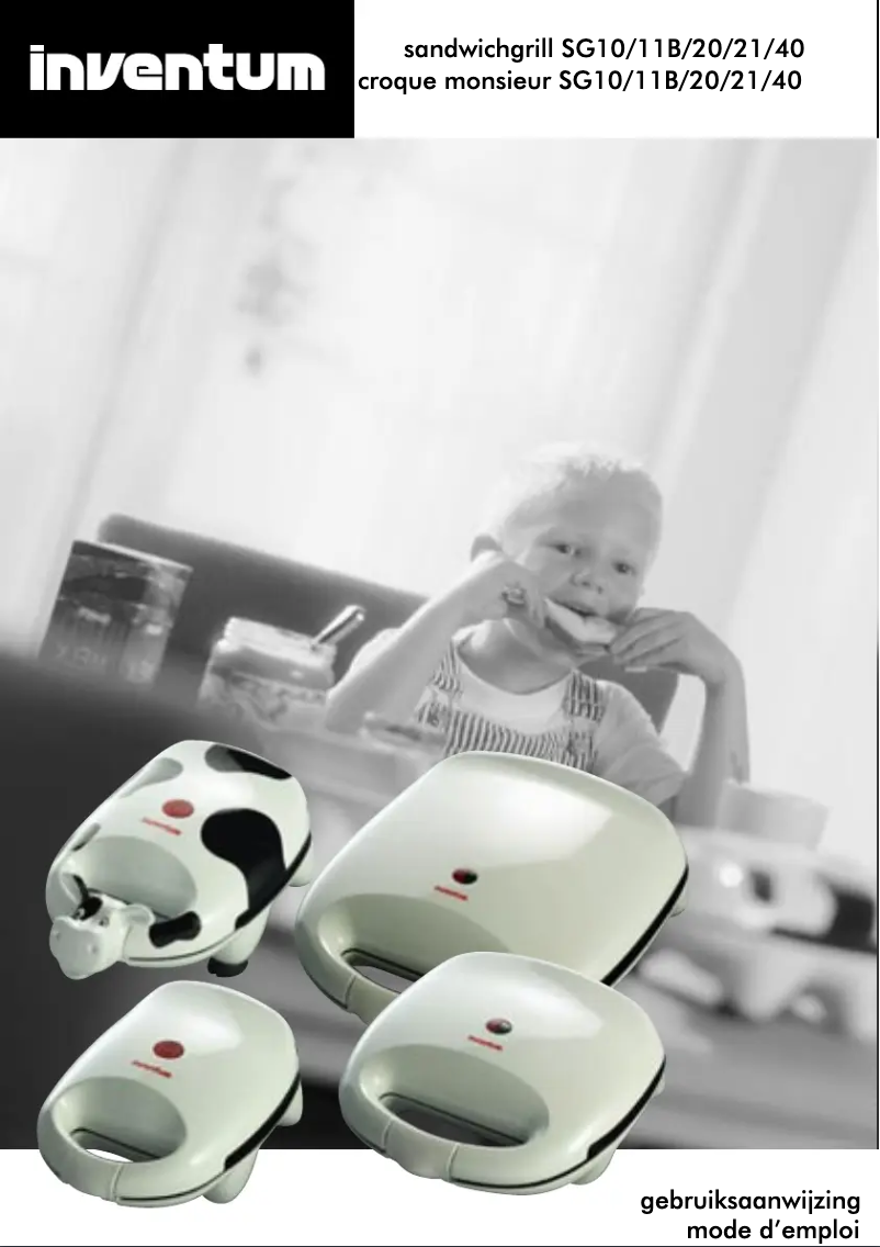 Page 1 de la notice Manuel utilisateur Inventum SG21