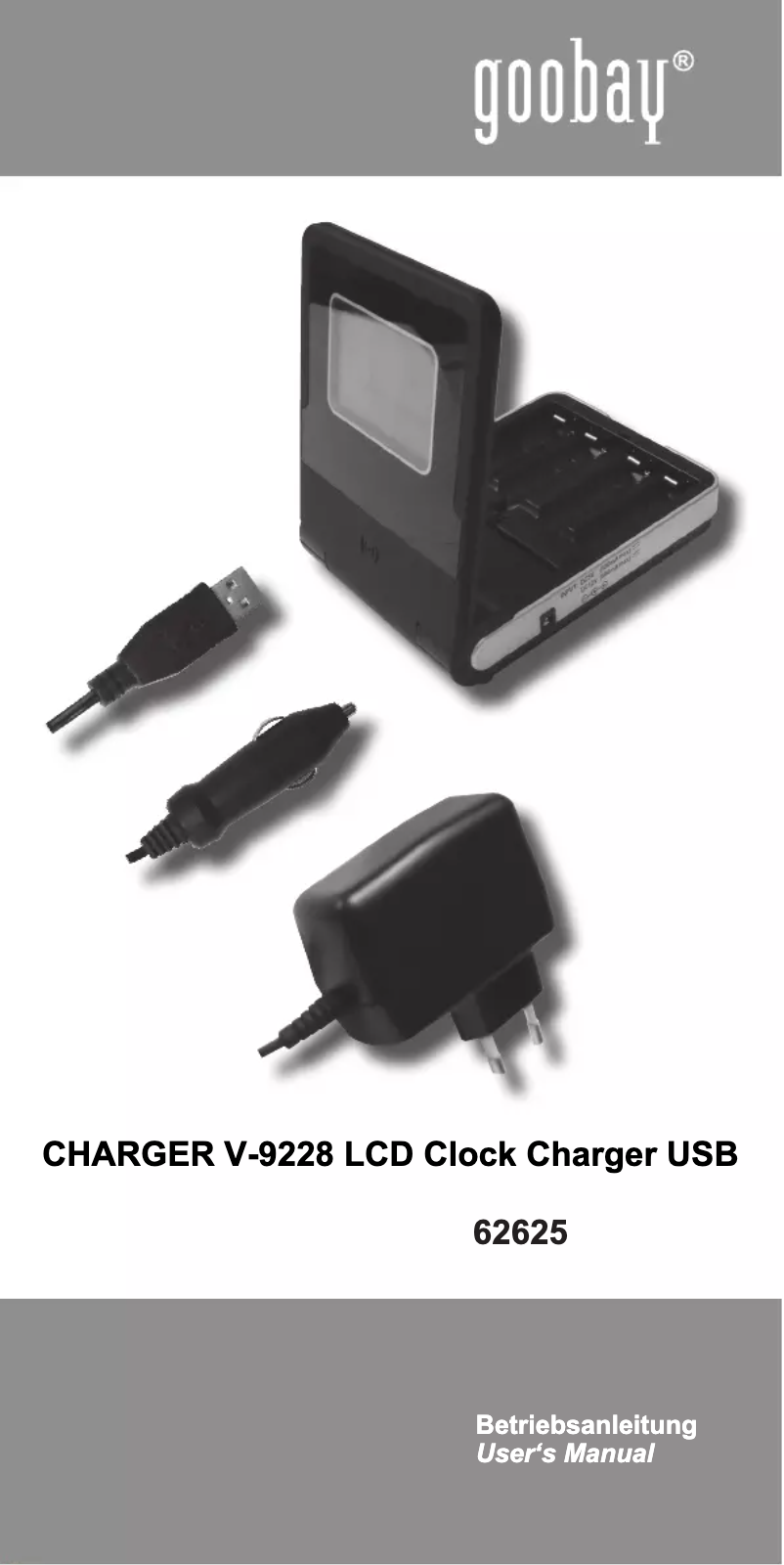 Image de la première page du manuel de l'appareil 62625