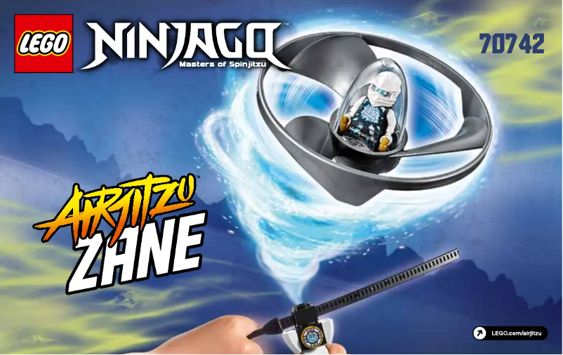 Page 1 de la notice Manuel utilisateur Lego Ninjago 70742