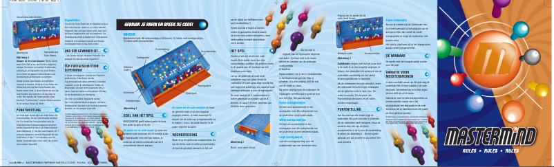 Image de la première page du manuel de l'appareil Mastermind