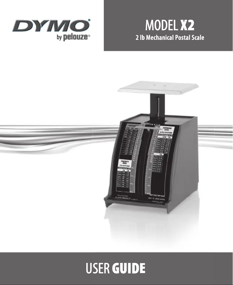 Page n°1 - Manuel utilisateur Dymo X2