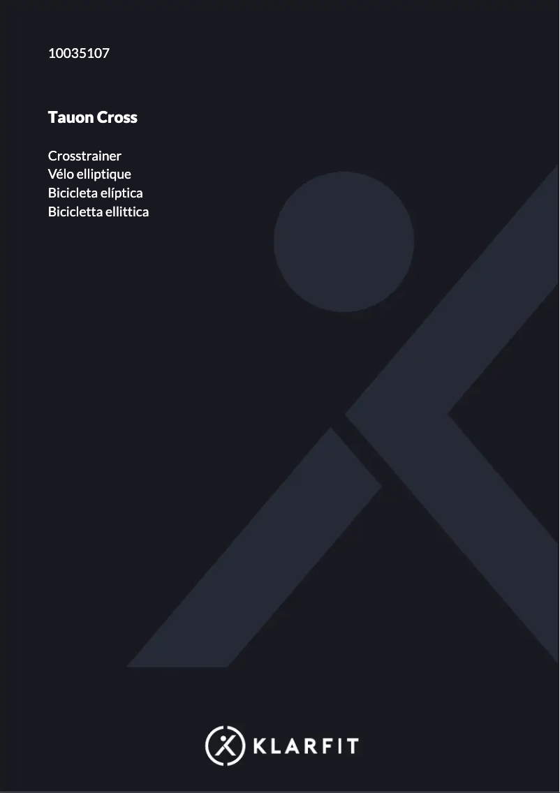 Page 1 de la notice Manuel utilisateur Klarfit Tauon