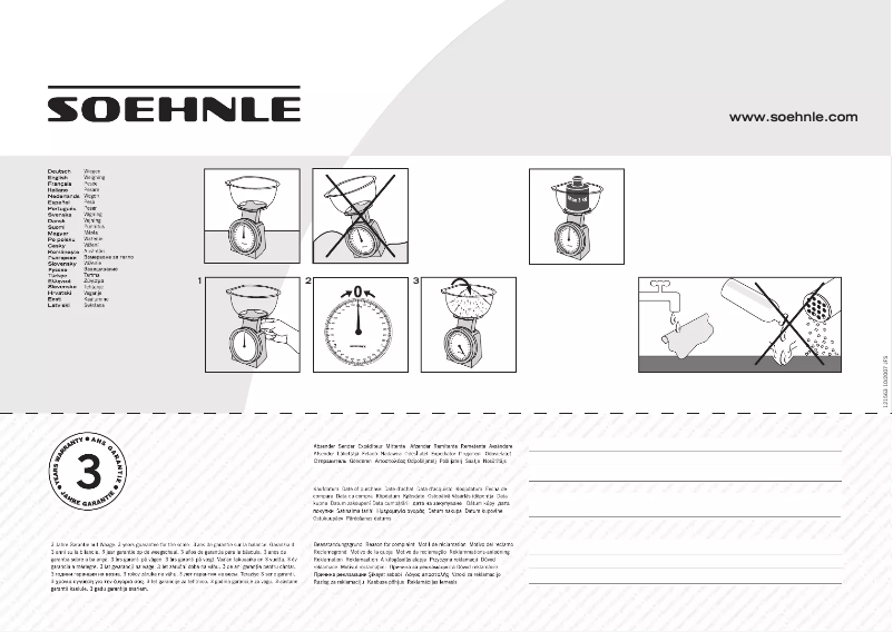 Imagen de la primera página del manual del dispositivo Actuell 65040