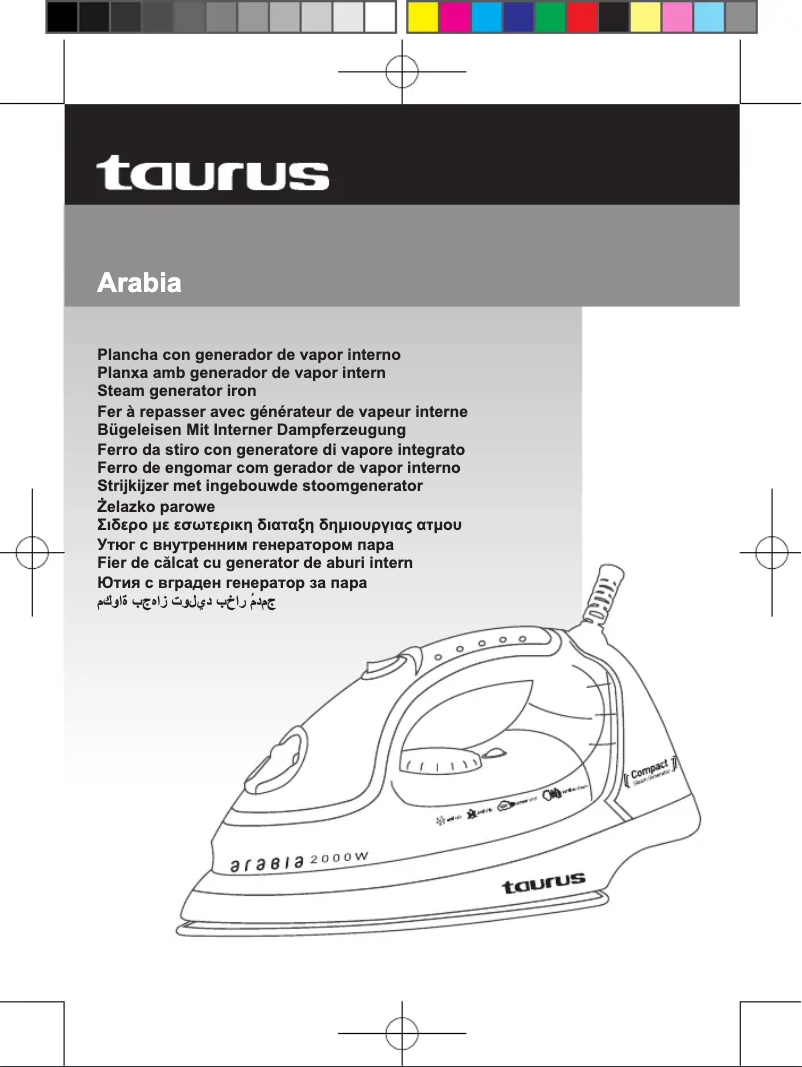 Page n°1 - Manuel utilisateur Taurus Arabia