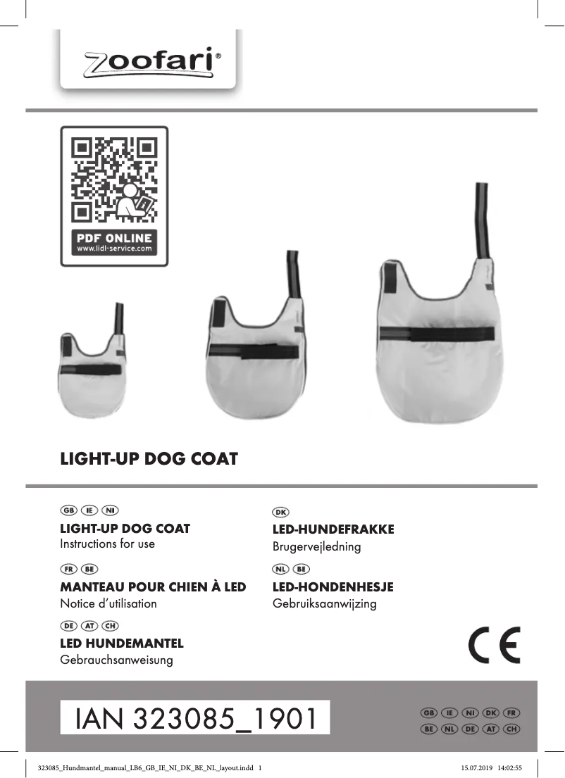 Page n°1 - Manuel utilisateur Zoofari IAN 323085