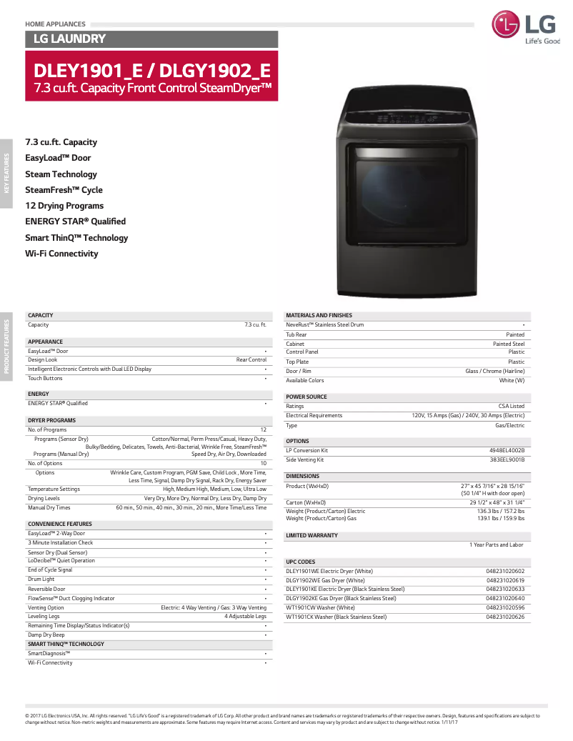 Image de la première page du manuel de l'appareil DLEY1901