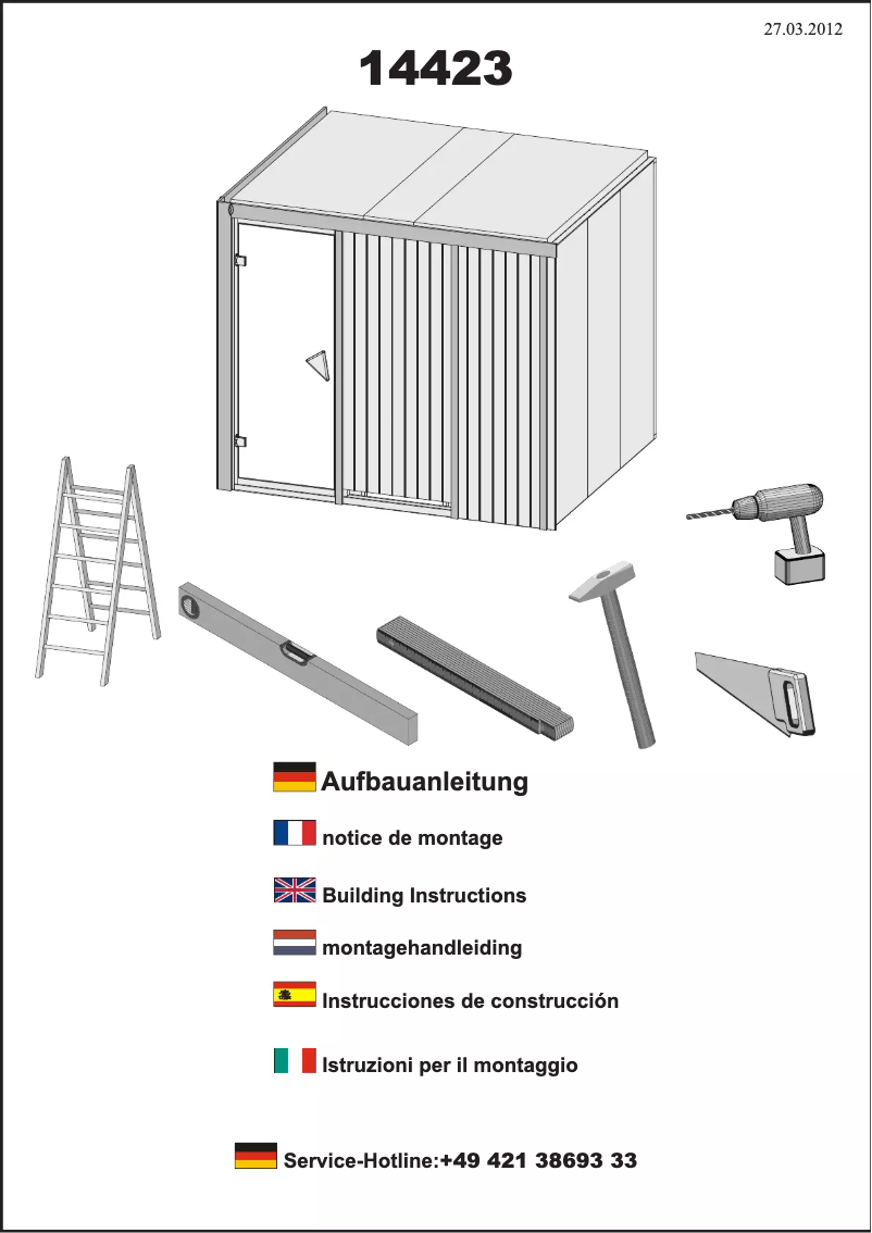 Page 1 de la notice Manuel utilisateur Karibu Gobin