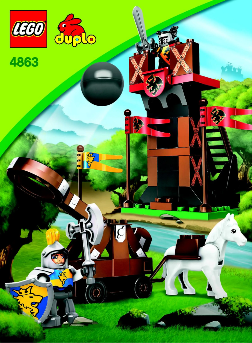 Page 1 de la notice Manuel utilisateur Lego Sentry & Catapult