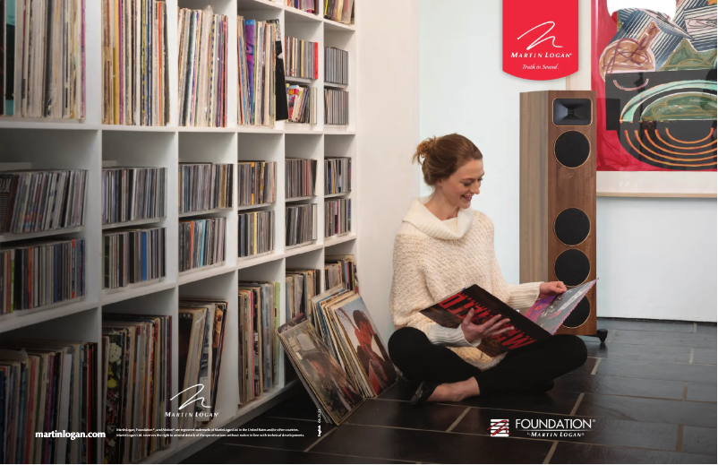 Page 1 de la notice Brochure Martin Logan Motion Foundation F1