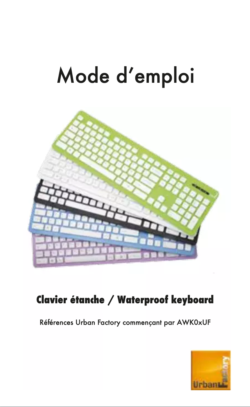 Image de la première page du manuel de l'appareil AWK04UF