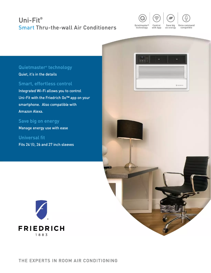 Page n°1 - Brochure Friedrich UCT12A10A