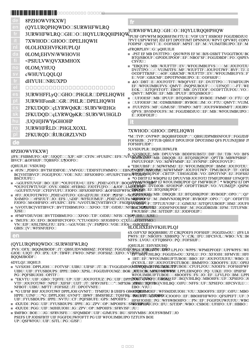 Page 1 de la notice Guide d'installation Siemens LF959RB51