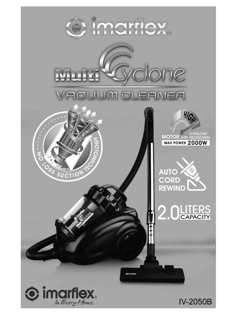 Página 1 del manual Manual de usuario Imarflex IV-2050B