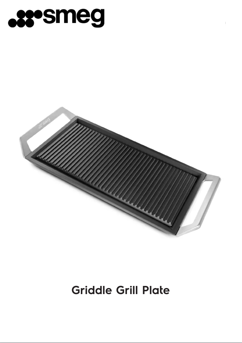 Page n°1 - Mode d'emploi Smeg GRIDDLE