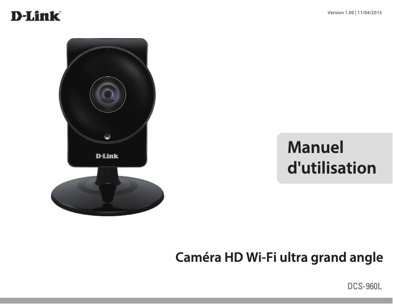 Page n°1 - Manuel utilisateur D-Link DCS-960L
