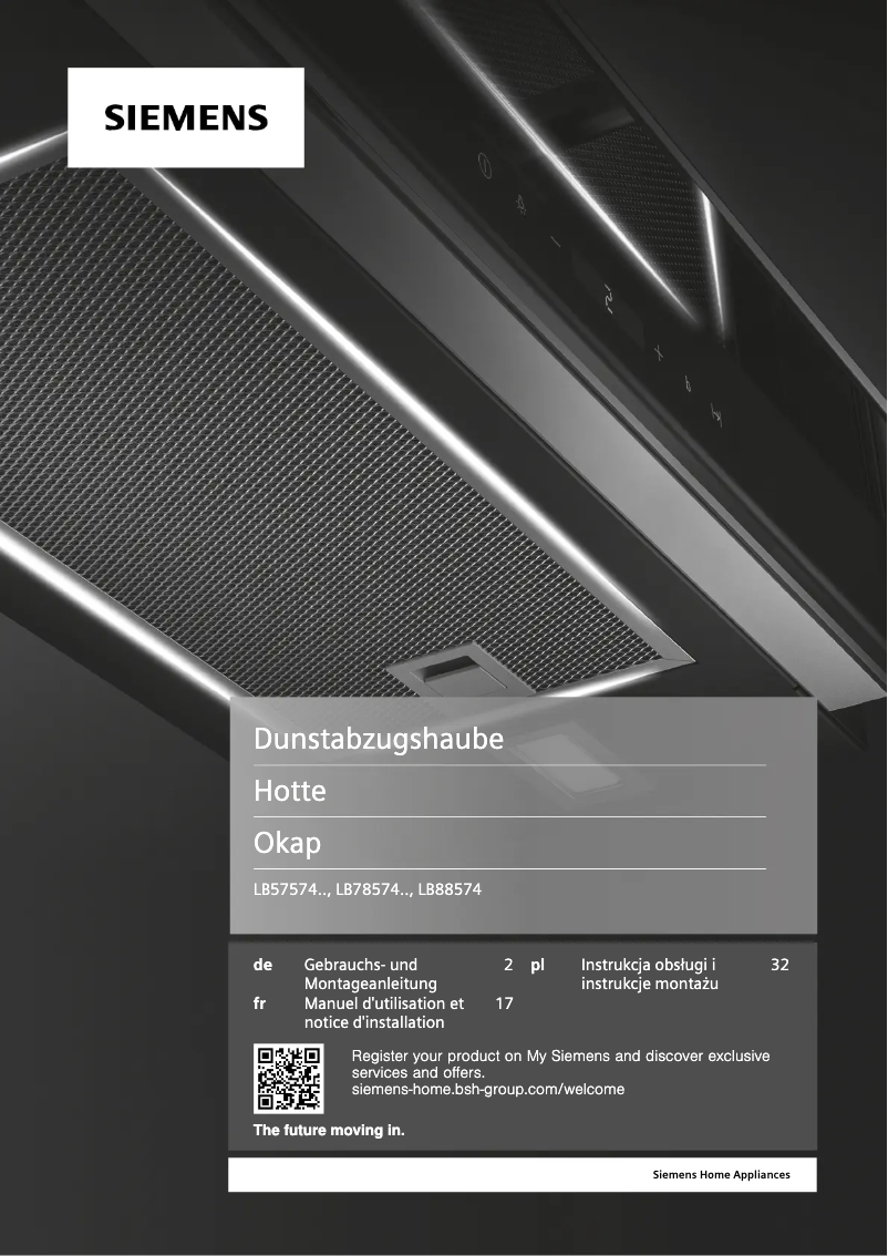 Page n°1 - Guide d'installation Siemens LB78574