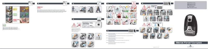 Image de la première page du manuel de l'appareil Silence Force Compact