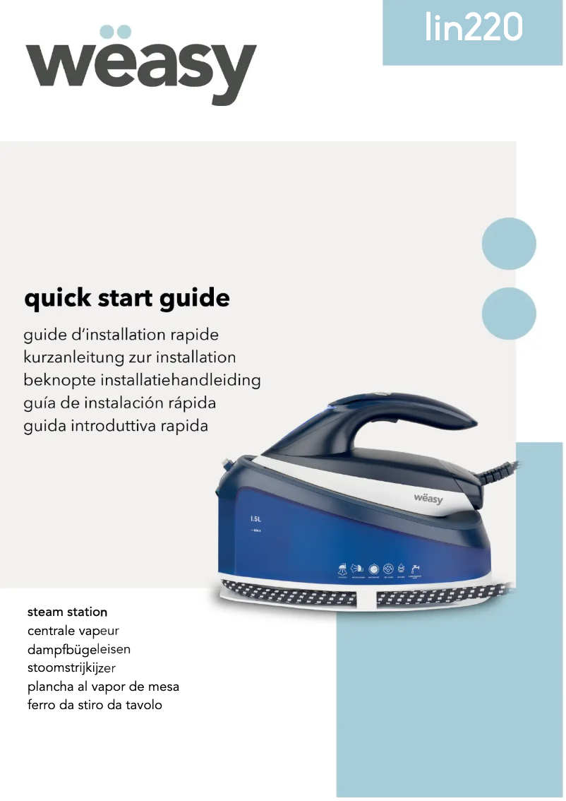 Página 1 del manual Manual de usuario Wëasy n220