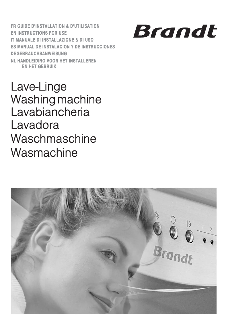 Página 1 del manual Manual de usuario Brandt BWT 6010 E