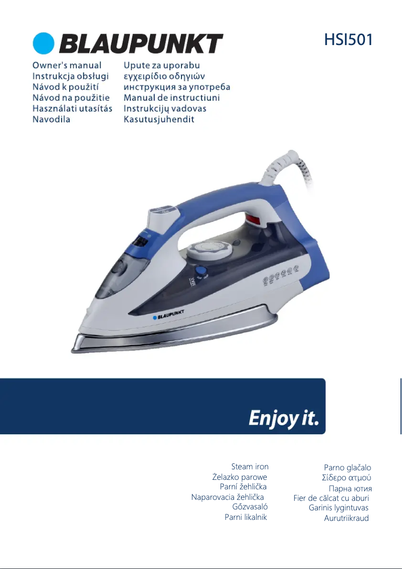 Image de la première page du manuel de l'appareil HSI501